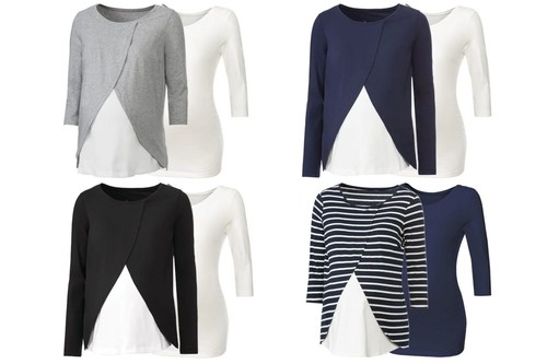 Esmara umstandsshirt 2er pack - umstandsshirt,