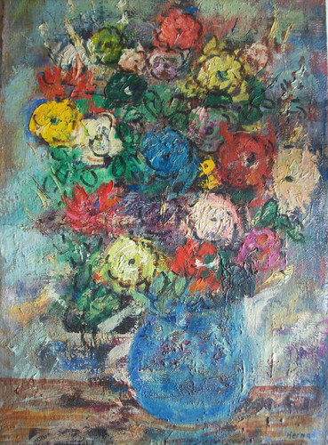 Gemälde blumenstillleben - gemälde,