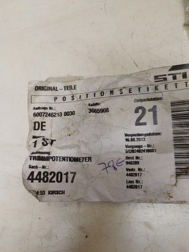 Still trimmpotentiometer - still,