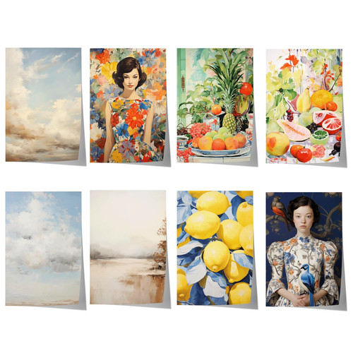 Moderne kunst poster - poster, florale