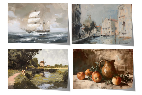 Moderne vintage landschaft - vintage,