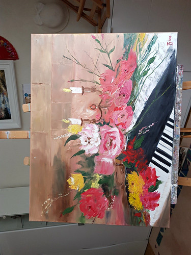 Gemälde handgemalt - gemälde,,