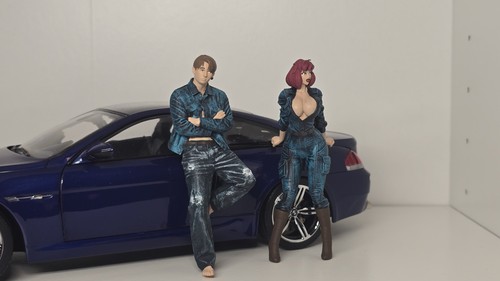 Figuren stillvolle frau - 1:18,