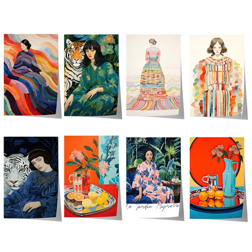 Moderne kunst poster - poster,