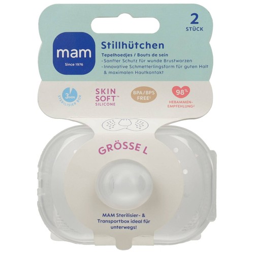 Mam stillhütchen 2 st - mam,