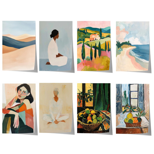 Landschaft poster mediterrane - landschaft,