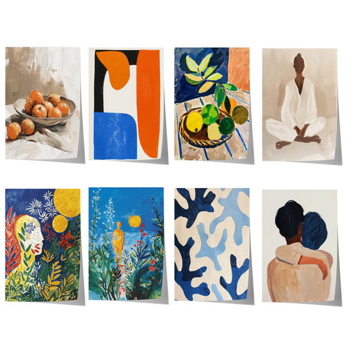 Moderne kunst poster abstrakte - moderne,