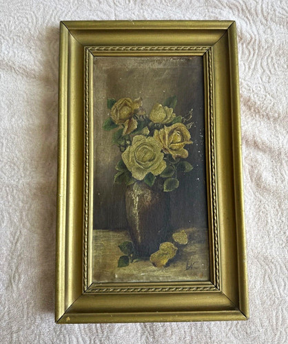 Gemälde stillleben rosen - stillleben,