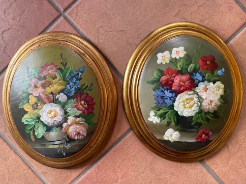 Zwei gewölbte wandbilder - gewölbte,